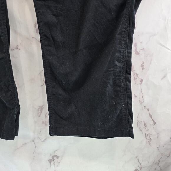 Carhartt Capri Womens 22W Black Loose Fit Stretch Crop Capri Rugged Flex Canvas - Picture 5 of 13